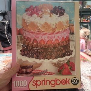 Springbok 1000 Piece‎ Puzzle Cake